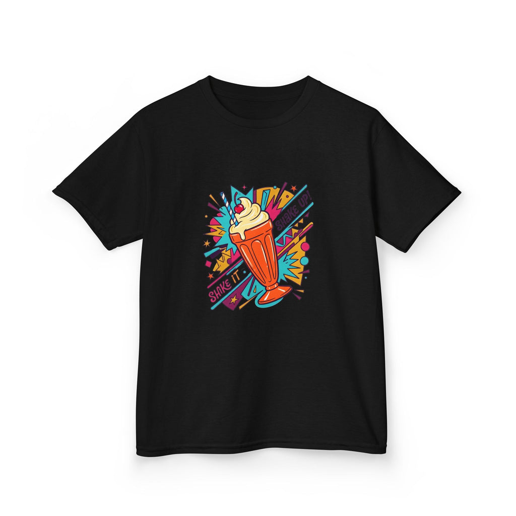 Kids Retro Pop Art Milkshake Tee - SHAKE IT UP! Dessert