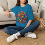 T-Shirt - Psychedelic Monster Swirl | Vibrant Alien Party