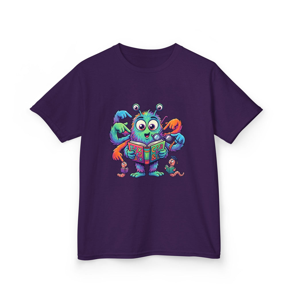 Cute Monster Kids Tee - Learning & Education T-Shirt