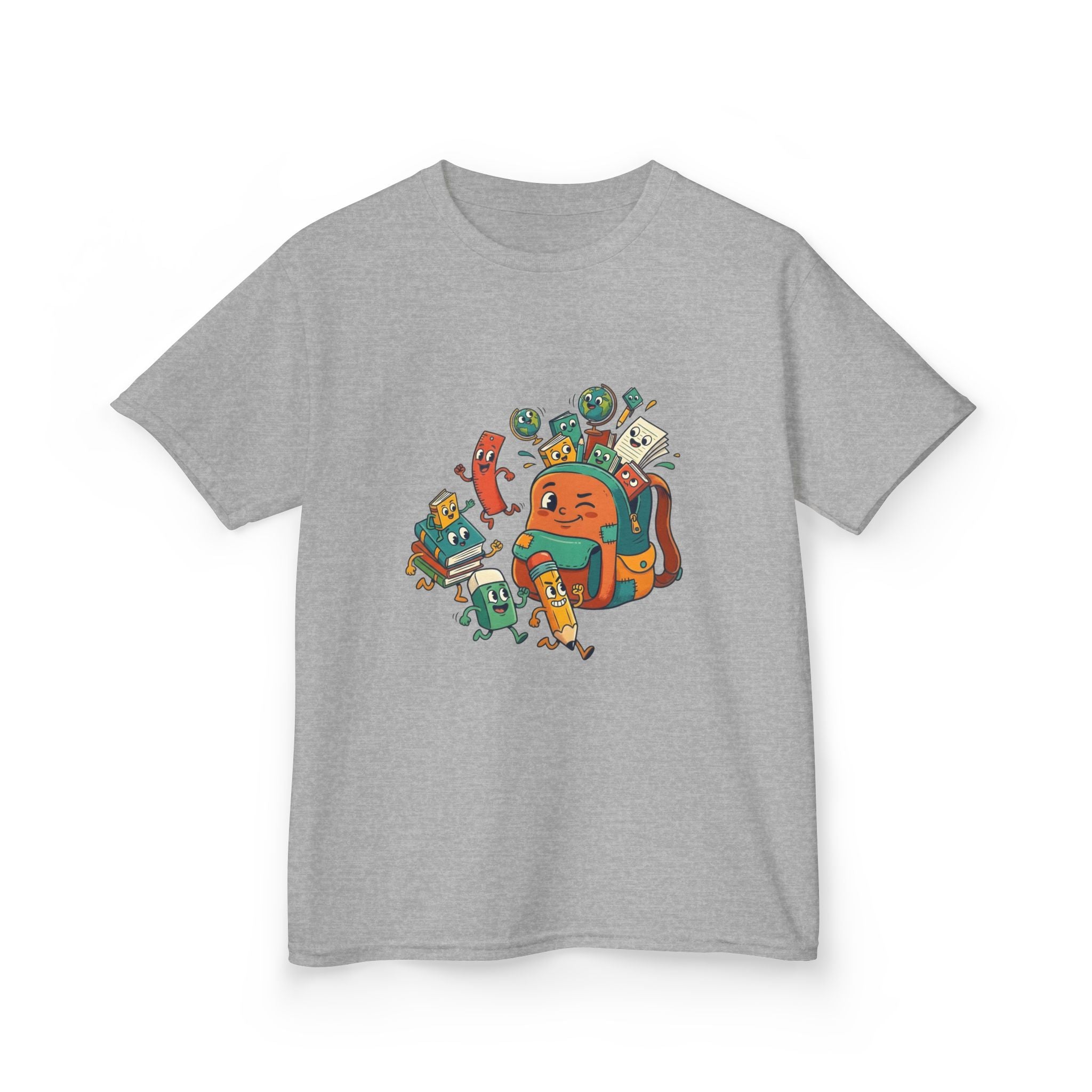 Kids T-Shirt - Cartoon School Supplies | Back to School