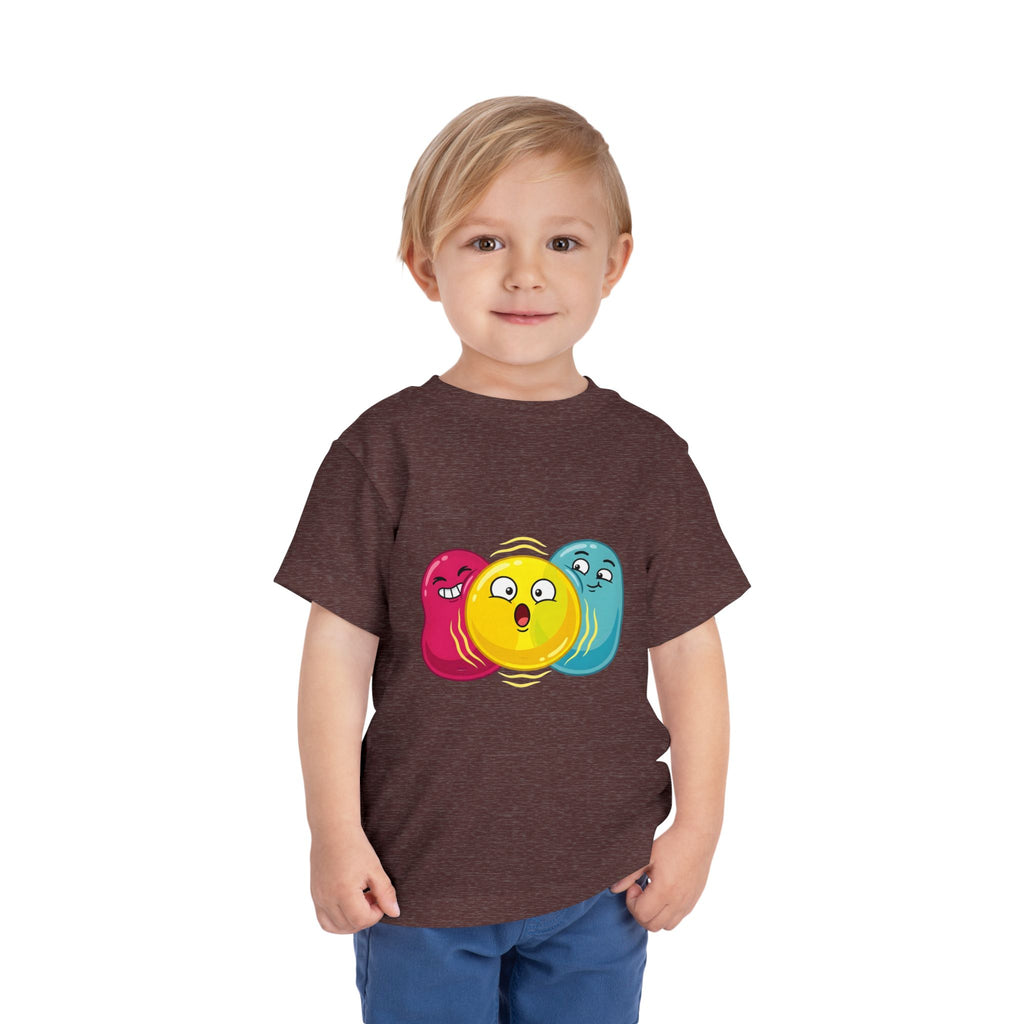 Toddler Funny Blob Character Tee | Playful Cartoon Kids Shirt