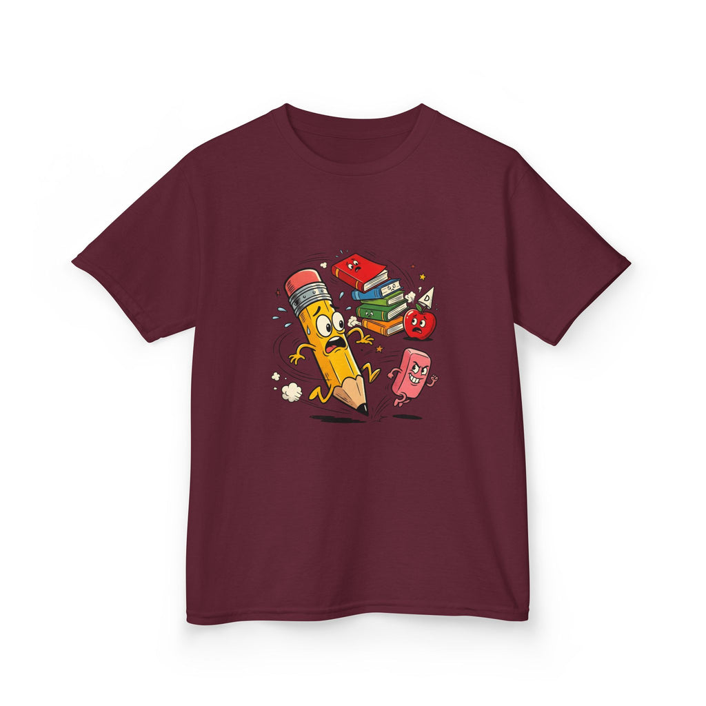 Kids T-Shirt - Stressed School Supplies | Chaotic Academic Humor