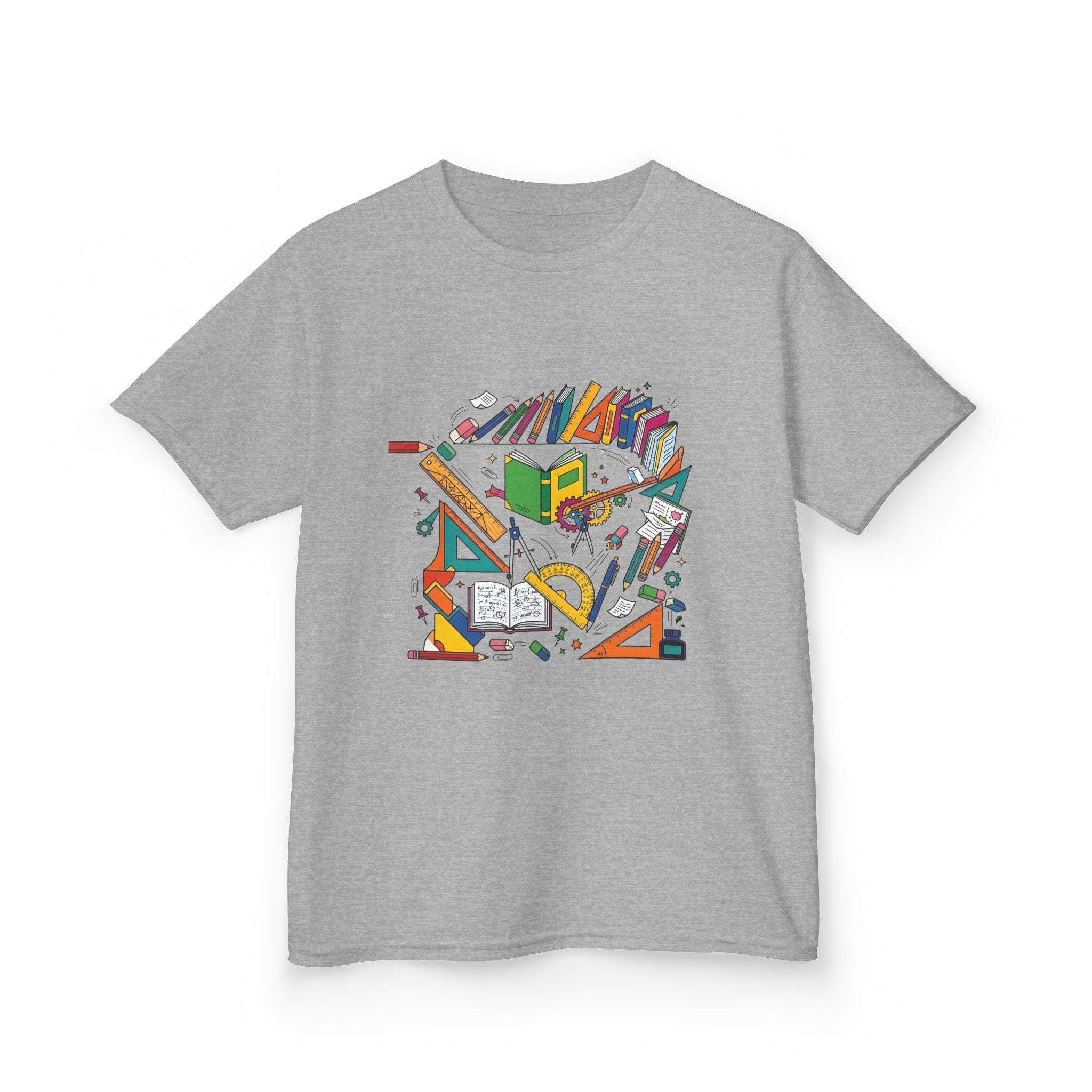 Kids School Supplies Tee - Doodle Art 2026 | Back to School