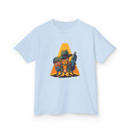 Kids Tee - Noir Stationery Detective Team | Cartoon Comic Style