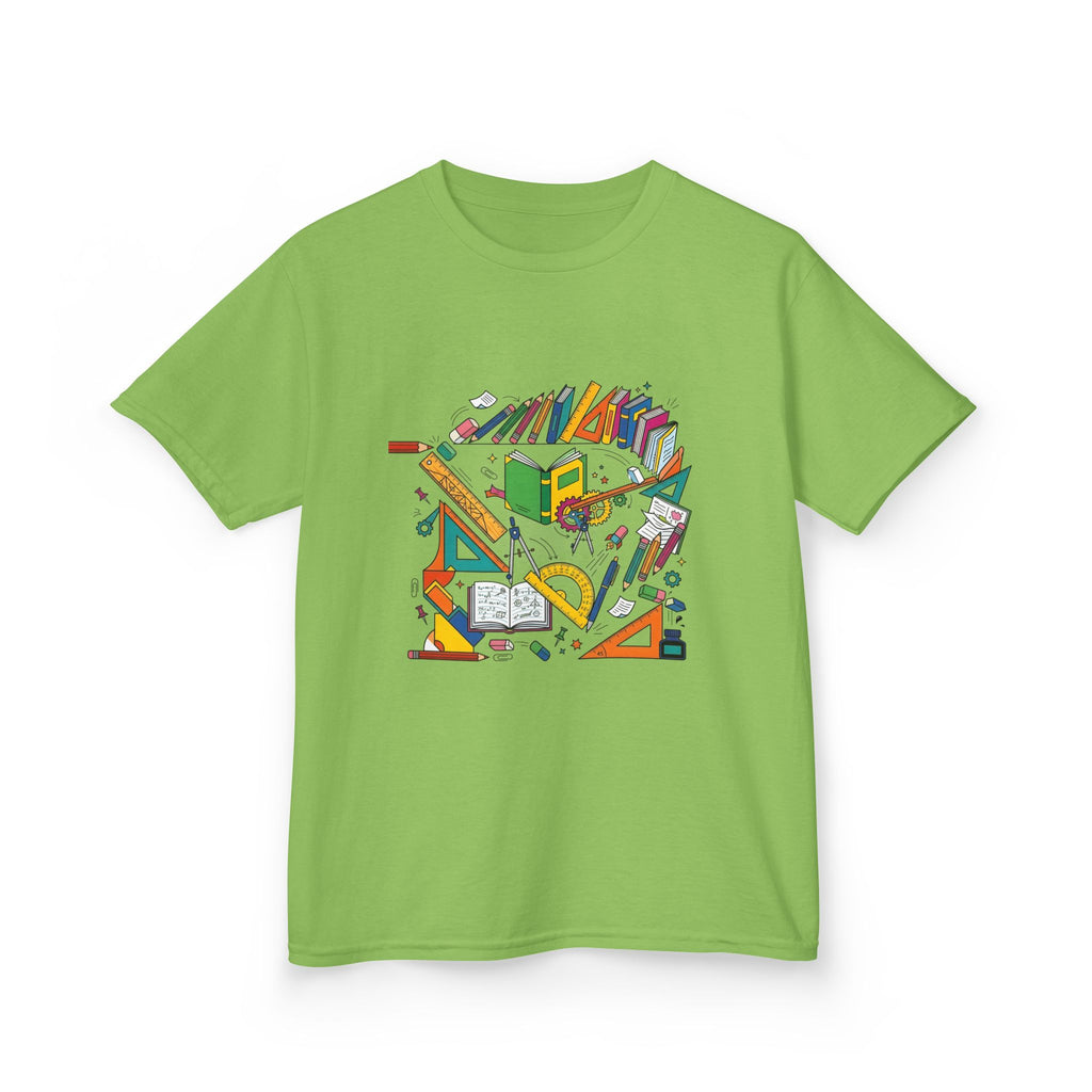 Kids School Supplies Tee - Doodle Art 2026 | Back to School
