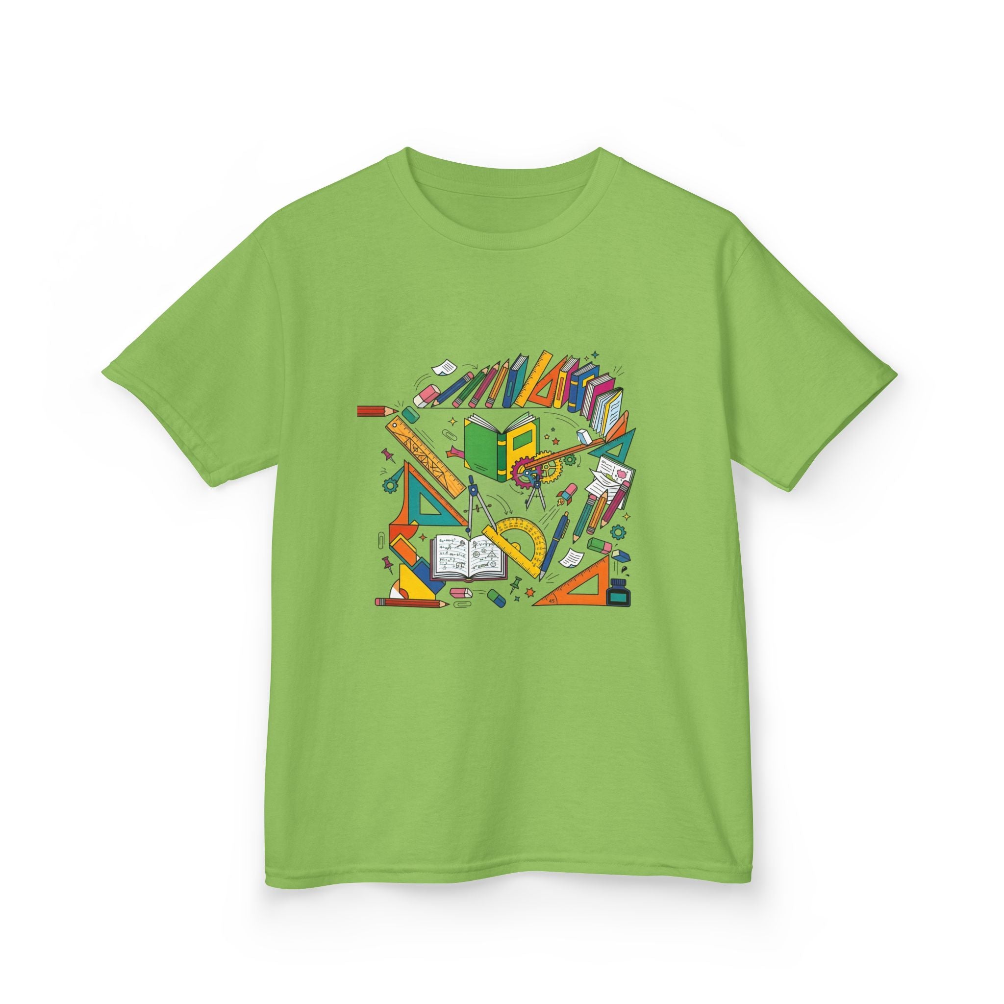 Kids School Supplies Tee - Doodle Art 2026 | Back to School