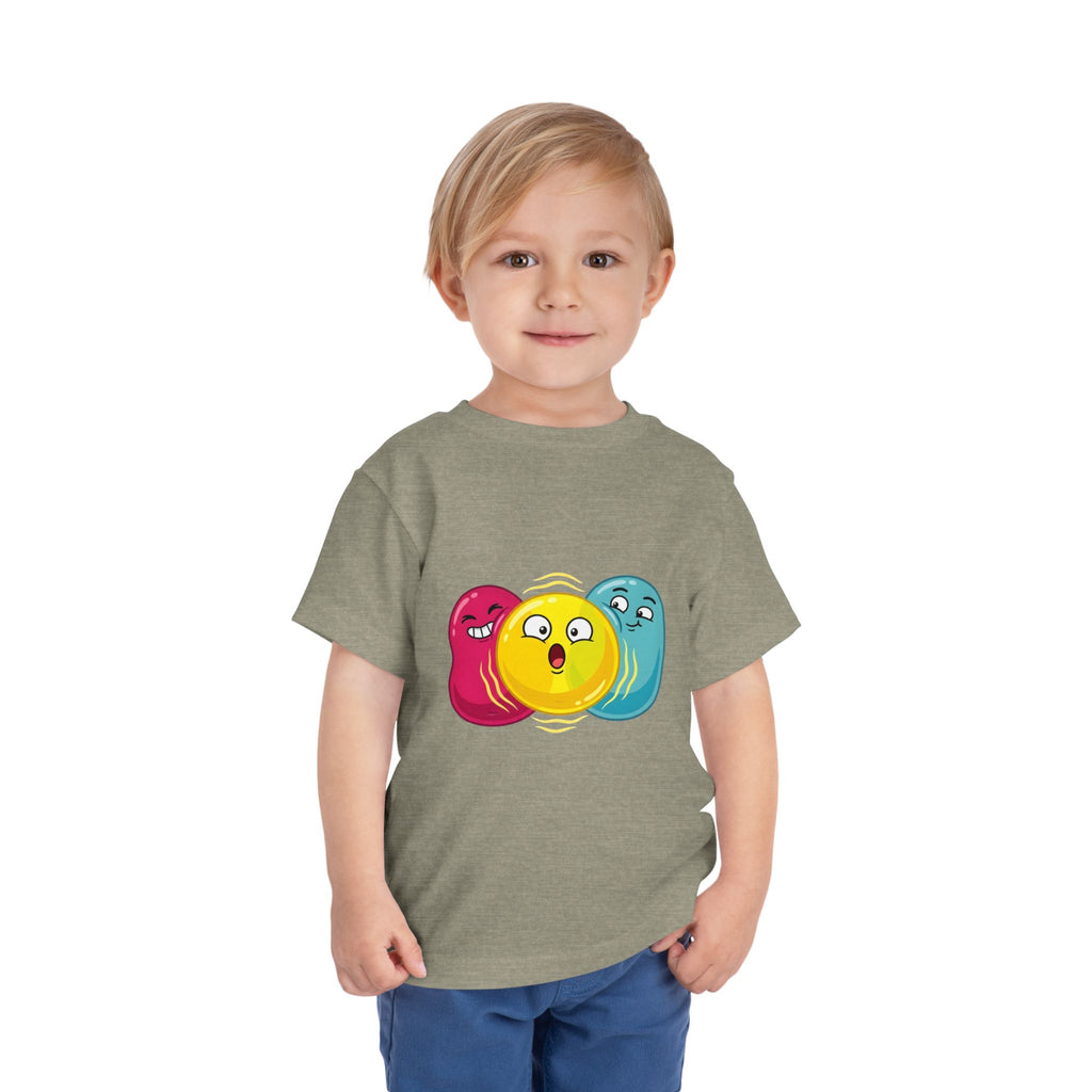 Toddler Funny Blob Character Tee | Playful Cartoon Kids Shirt