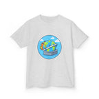 Kids Tee - Cute Earth Travel & School Cartoon Shirt | Adventure
