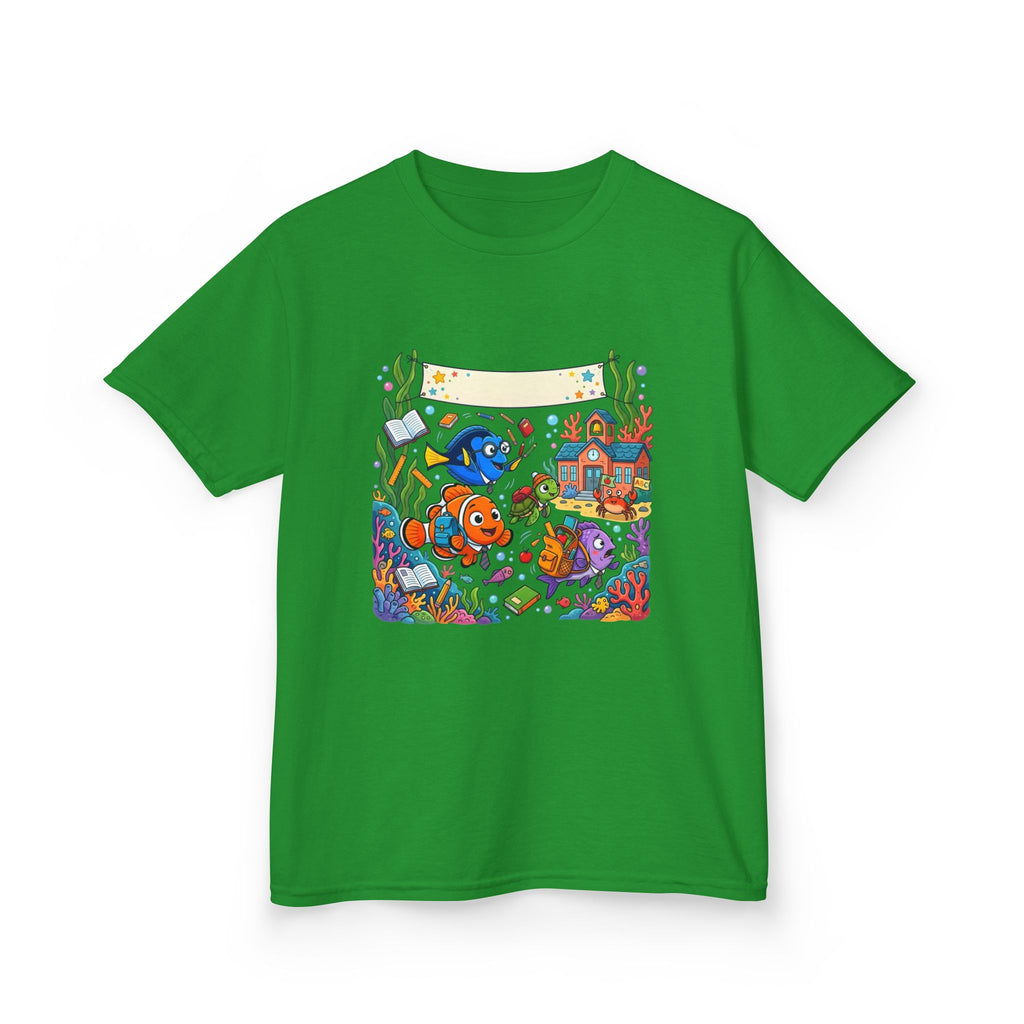 Kids T-Shirt - Whimsical Underwater School ABC | Back to School