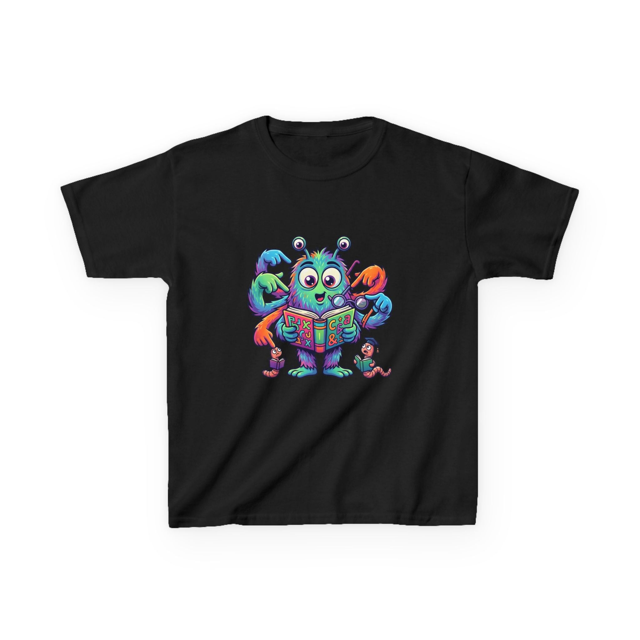 Cute Monster Kids Tee - Learning & Education T-Shirt