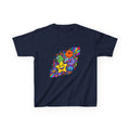 Kids Psychedelic Monster Tee - Vibrant Cartoon Doodle Shirt