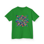 Kids T-Shirt - Vibrant Abstract Geometric Design | Modern Art
