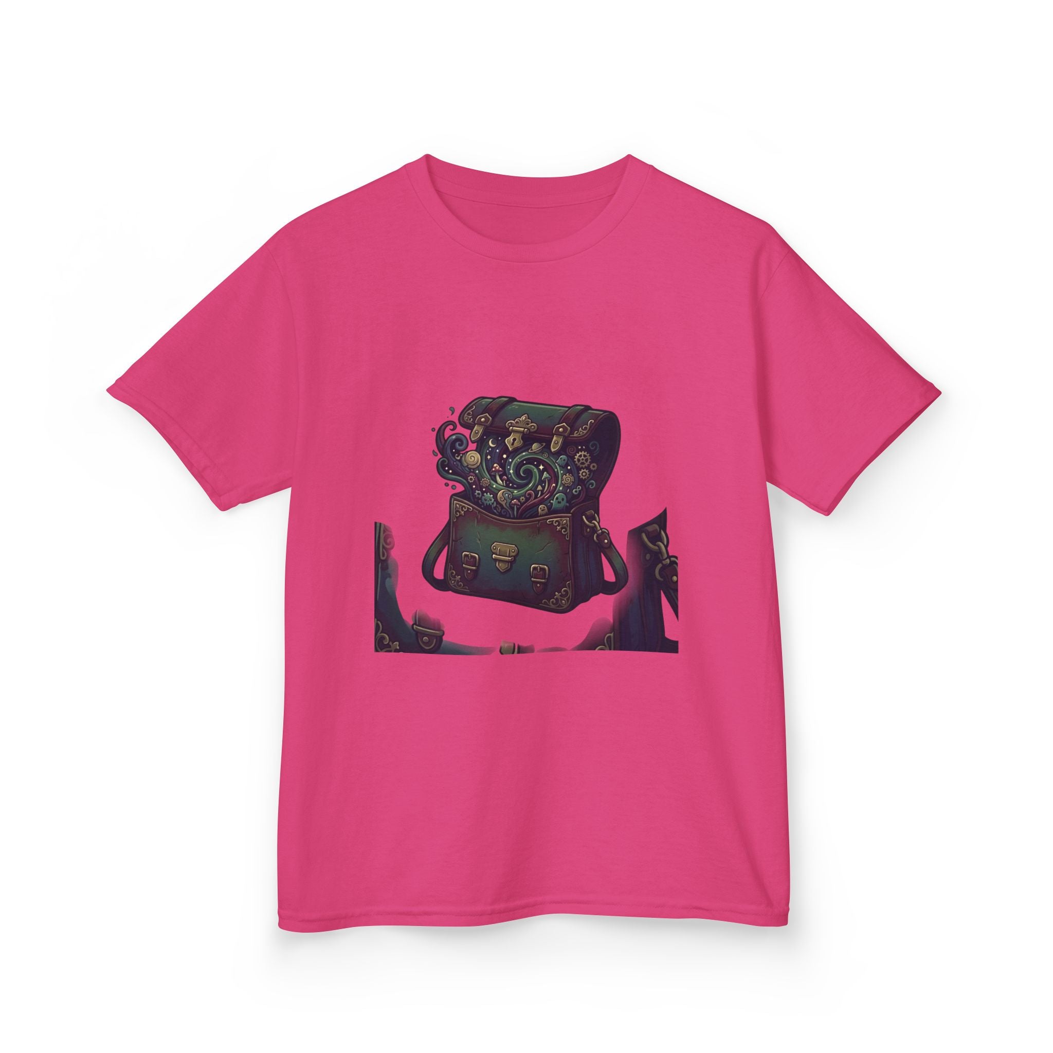 Kids Magic T-Shirt - Enchanted Bag Vortex Fantasy | Whimsical