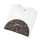 T-shirt - Celestial Keyhole Galaxy | Occult Alchemical Gold