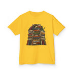 Kids Magic Studies Tee - Whimsical Fantasy Books & Goblin Geometry