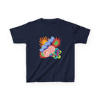 Kids T-Shirt - Playful Candy Explosion Abstract Art