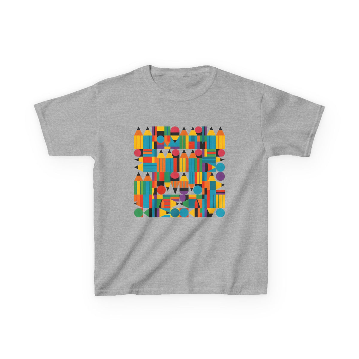 Kids Tee - Playful Geometric Abstract | Modern Art