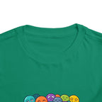 Toddler Tee - Expressive Emoji Faces | Kids Emotions & Feelings