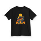 Kids Tee - Noir Stationery Detective Team | Cartoon Comic Style