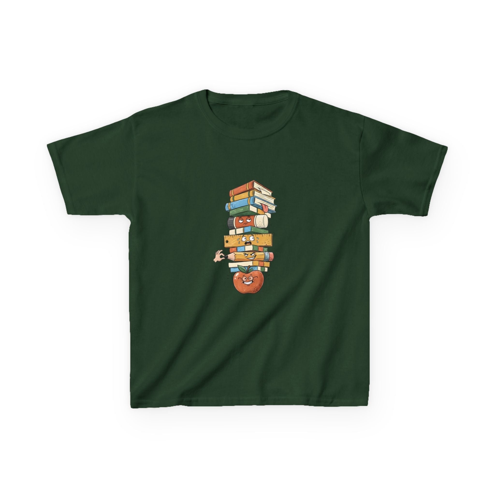 Kids T-Shirt - Funny School Supplies Cartoon | Back to School