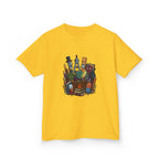 Kids Tee - Whimsical School Supplies Characters | Back to School
