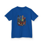 Kids Tee - Whimsical School Supplies Characters | Back to School