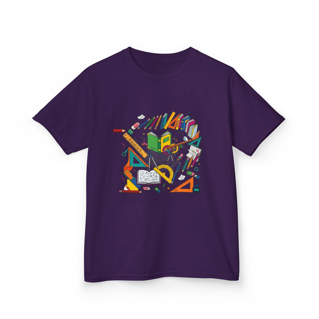 Kids School Supplies Tee - Doodle Art 2026 | Back to School
