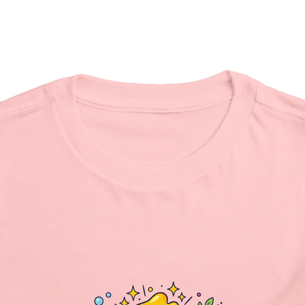 Toddler Monster Tee - Cute Happy Colorful Cartoon Kids Shirt