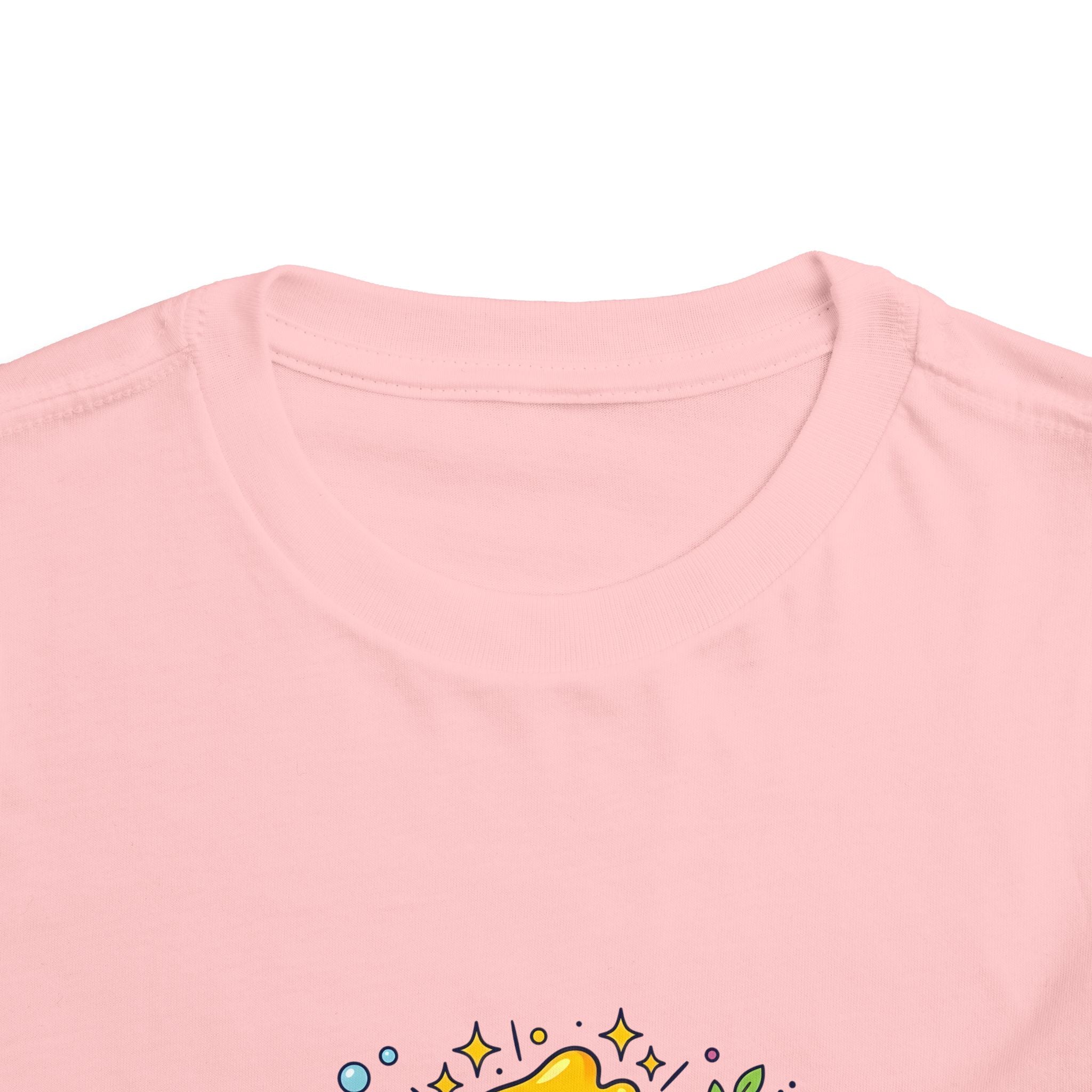 Toddler Monster Tee - Cute Happy Colorful Cartoon Kids Shirt