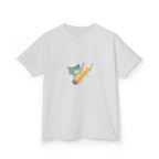 Kids Tee - Playful School Supplies Cartoon | Back to School Fun