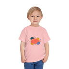 Toddler Short Sleeve Tee - Whimsical Space Design | Kids Cosmic