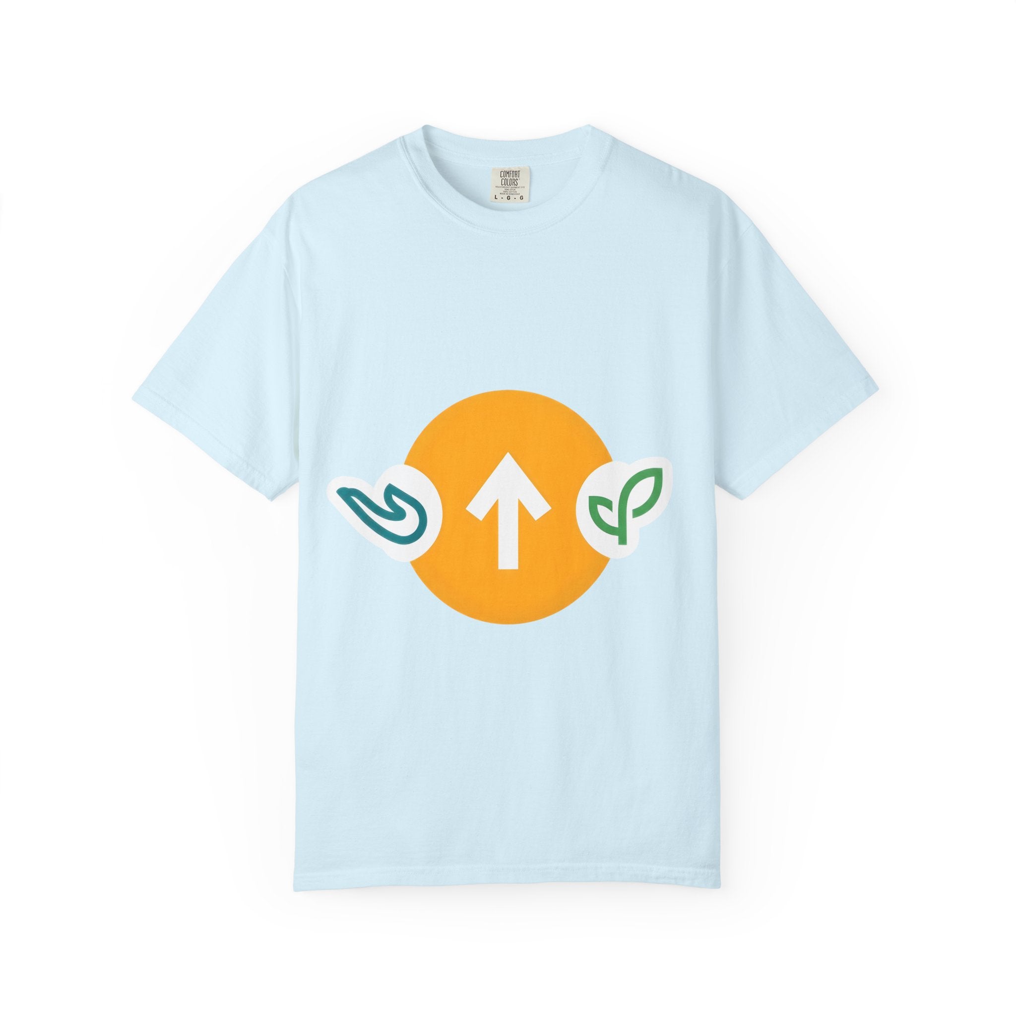 Symbolic Growth T-shirt - Modern Nature Aesthetic | Comfort Colors
