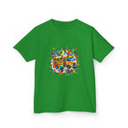 Kids Back to School Tee - Colorful School Bus & Student Shirt
