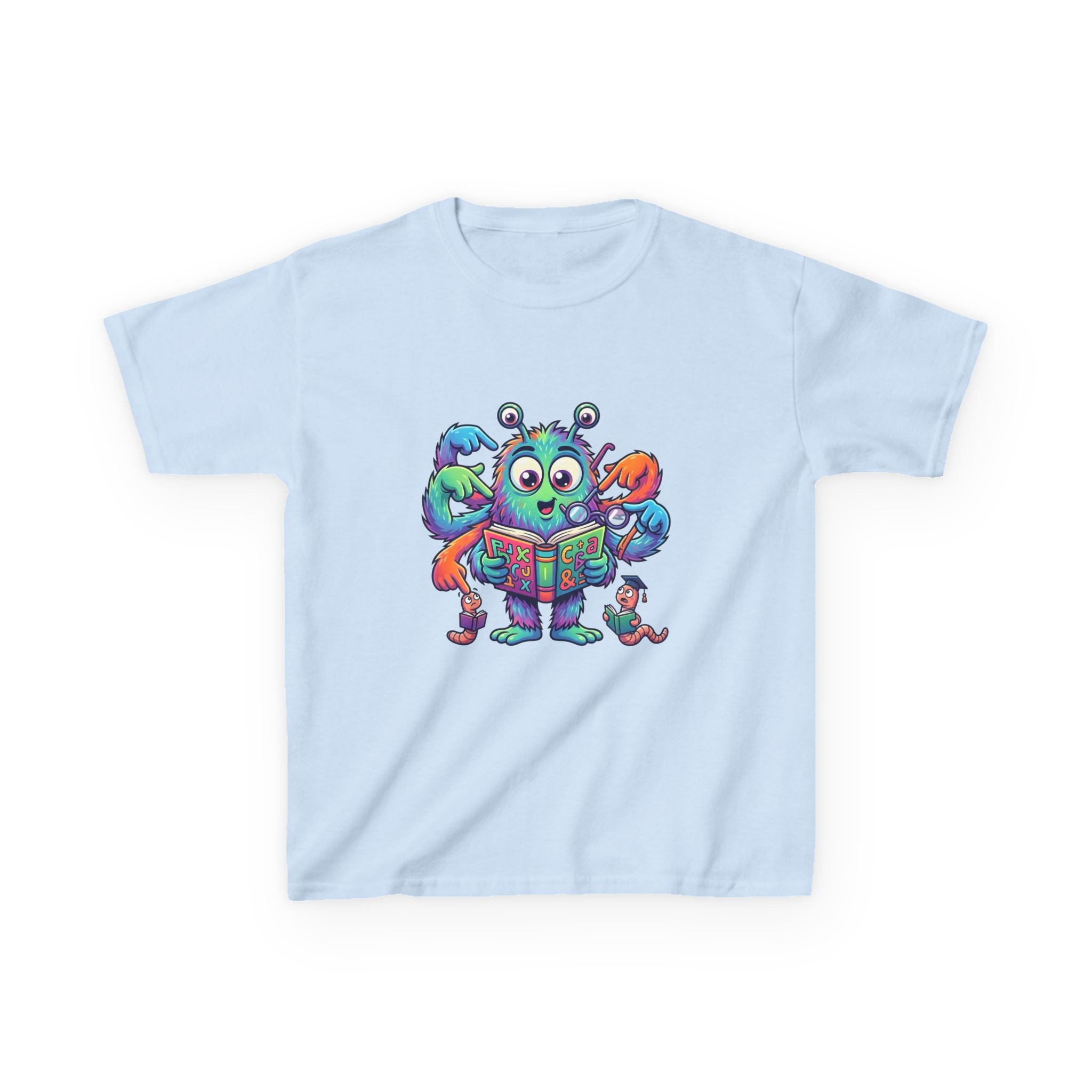 Cute Monster Kids Tee - Learning & Education T-Shirt