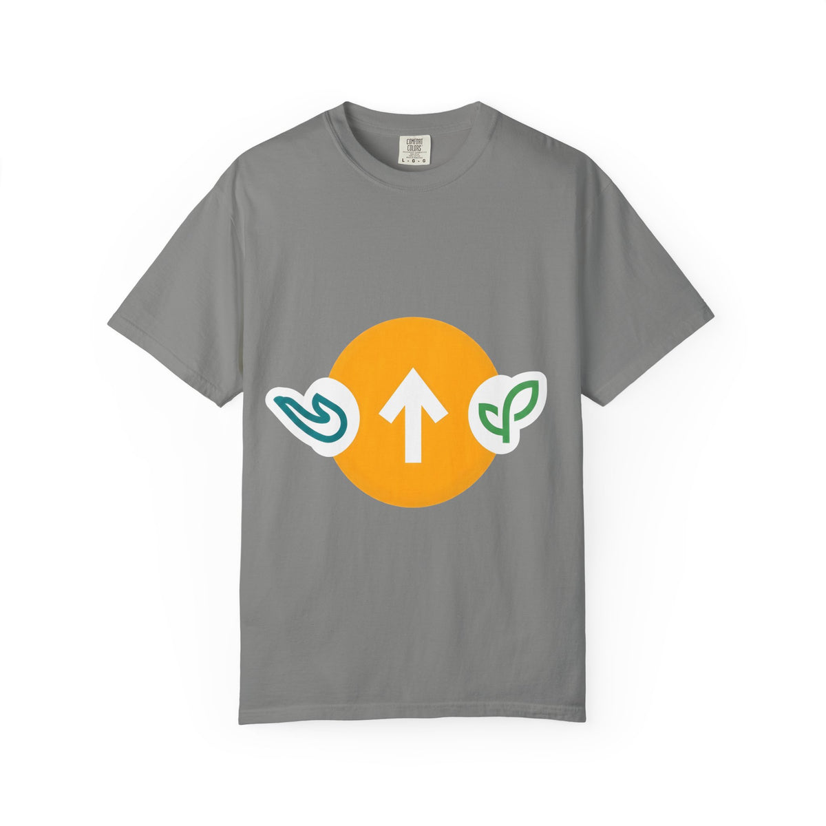 Symbolic Growth T-shirt - Modern Nature Aesthetic | Comfort Colors