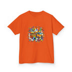 Kids Back to School Tee - Colorful School Bus & Student Shirt