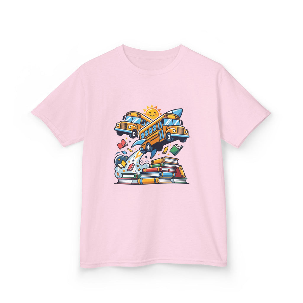 Kids Back to School T-Shirt - Rocket Bus Adventure | First Day