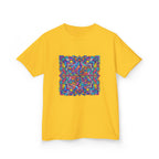 Kids Tee - Retro Geometric Kaleidoscope Abstract | 90s Aesthetic Top
