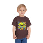 Toddler Tee - Vibrant Psychedelic Monster | Kids Abstract Cartoon Art