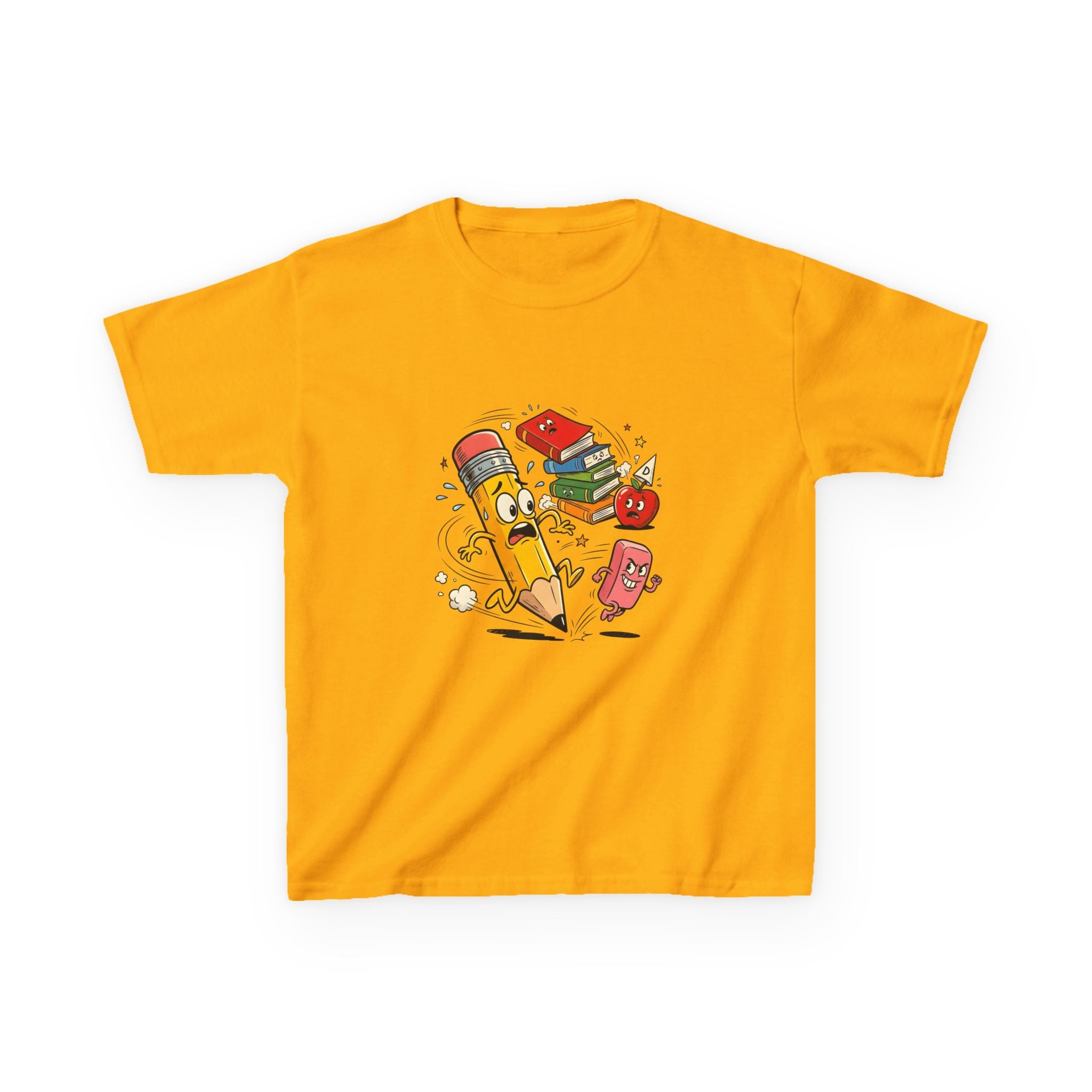 Kids T-Shirt - Stressed School Supplies | Chaotic Academic Humor