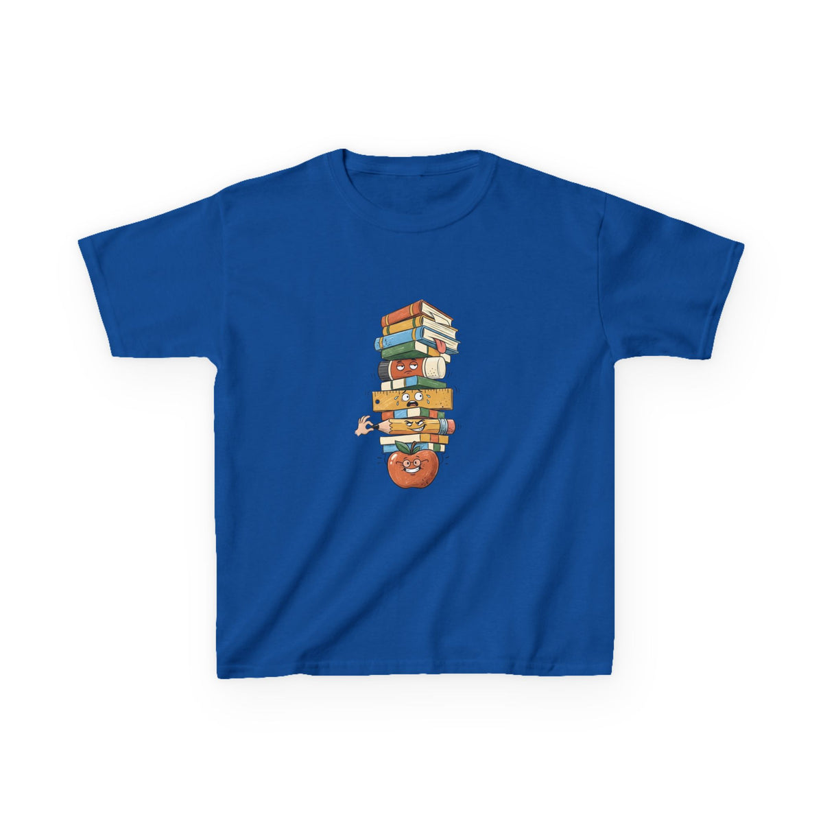 Kids T-Shirt - Funny School Supplies Cartoon | Back to School