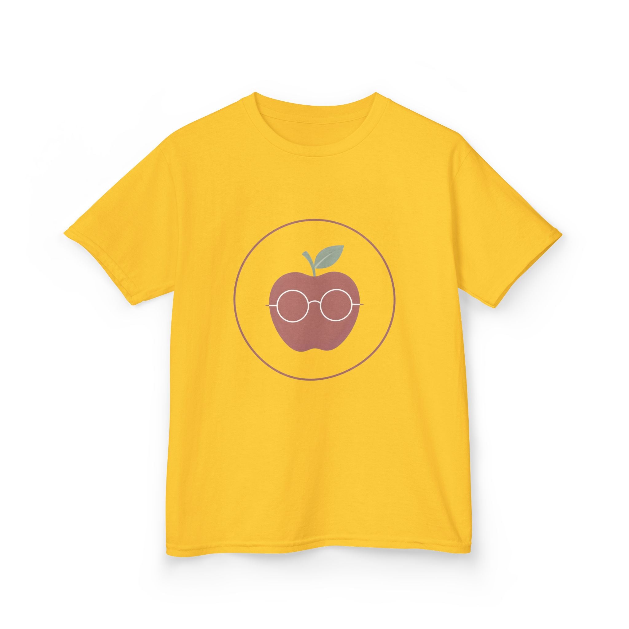 Kids Tee - Smart Apple with Glasses | Education & School