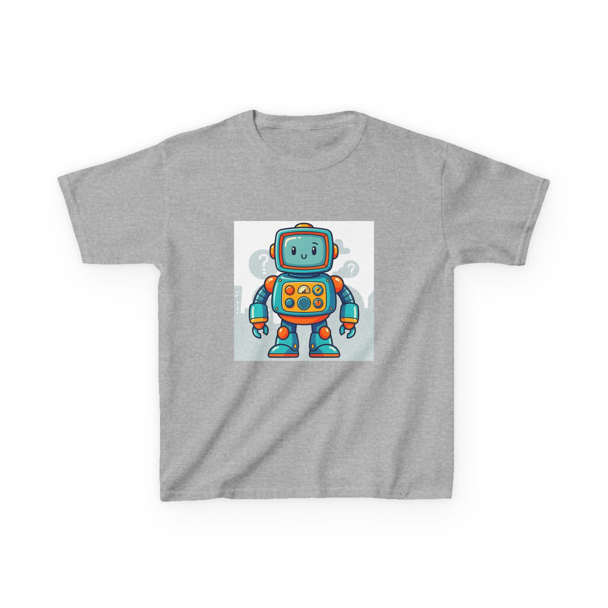 Kids Robot Tee - Cute Cartoon Robot | AI Technology Gift