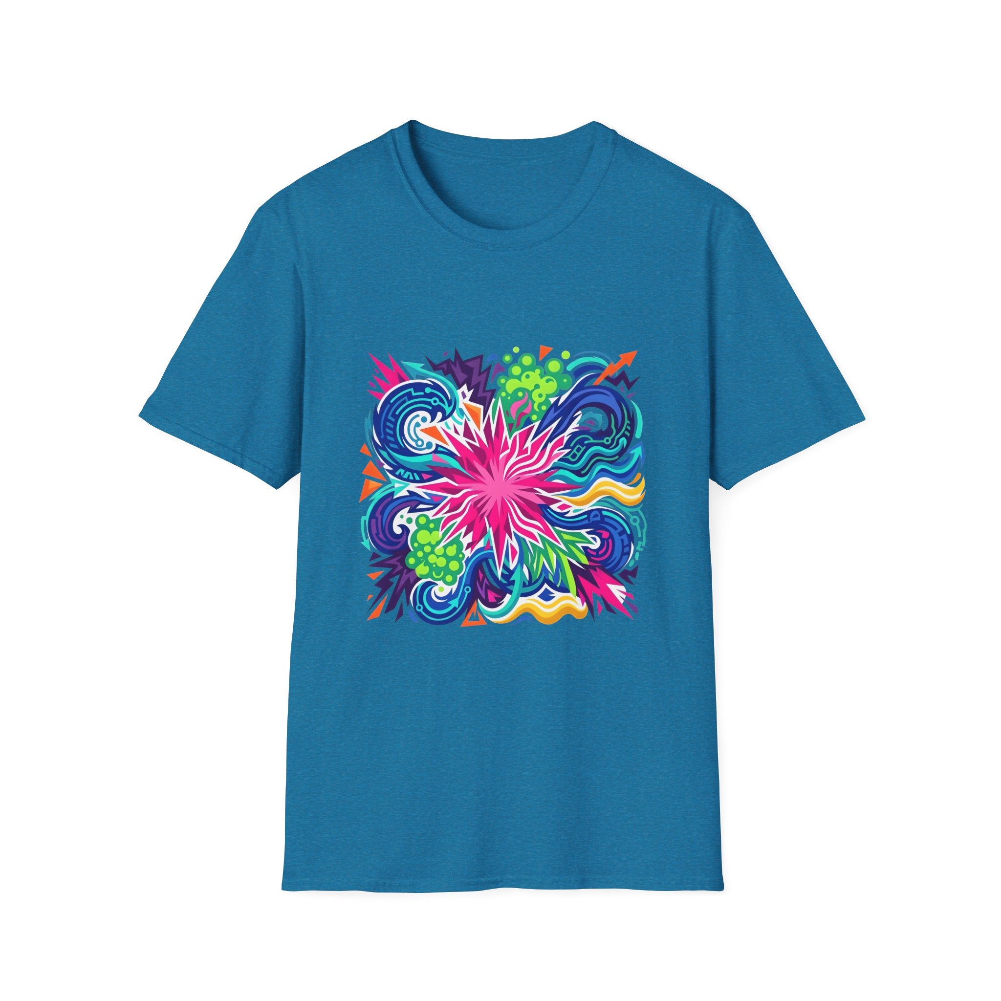Abstract T-Shirt - Vibrant Graffiti Explosion | Unisex