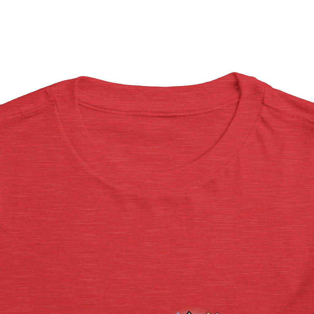 Toddler Short Sleeve Tee - Whimsical Cosmic Creature Stars