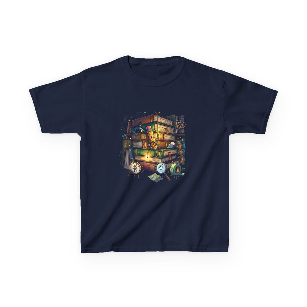 Kids Tee - Learning Adventure Books | Whimsical Storybook Gift