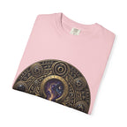 T-shirt - Celestial Keyhole Galaxy | Occult Alchemical Gold