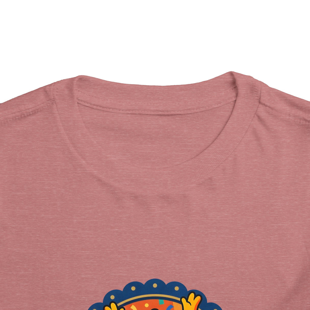 Toddler Tee - Vibrant Playful Celebration Dancing Confetti Shirt