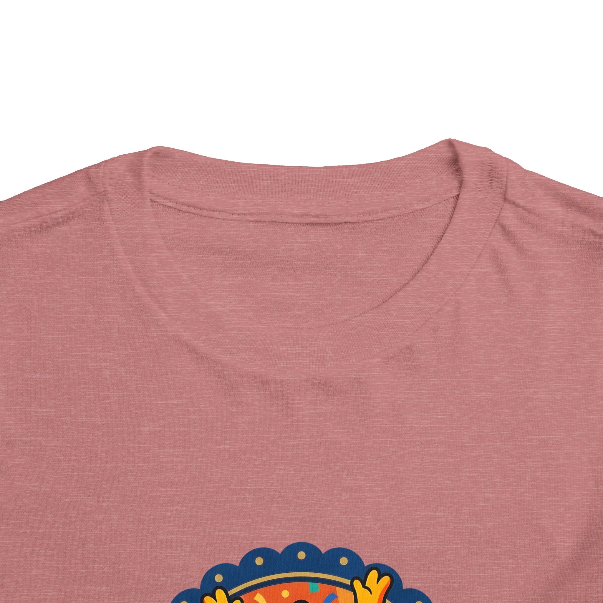 Toddler Tee - Vibrant Playful Celebration Dancing Confetti Shirt