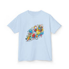 Kids Back to School 2026 Tee - Cartoon School Supplies
